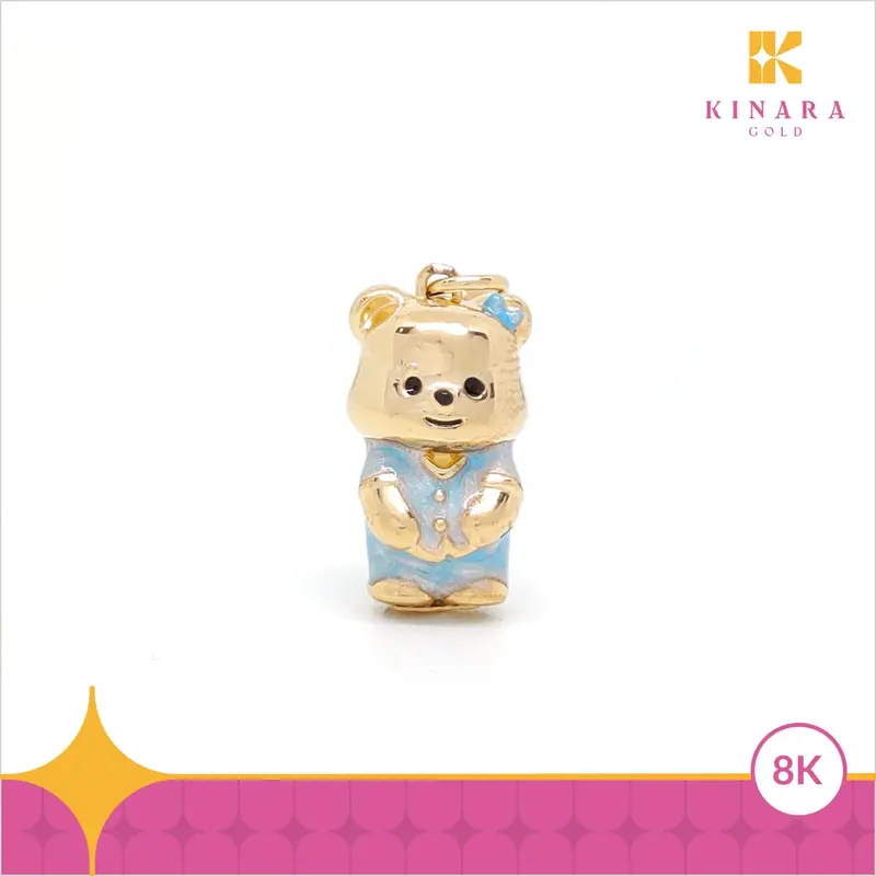 Liontin Gantung Variasi untuk Kalung/Gelang Yellow Gold 8K - Kinara Gold 7