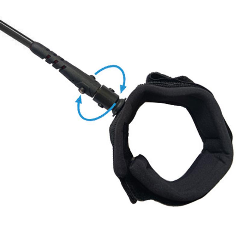 Rolled Up Surfboard Leash Board Foot Leg Rope Practical Surfing Stand UP Paddle Board Ankle Leash Elastic Surfboard Safety 5