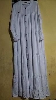 Product Review of SHAFIYA MAXI DRESS PJ 140 ETALASE SPECIAL RAMADHAN BAHAN RAYON TWILL PREMIUM FULL KANCING AKTIF from E**h 0