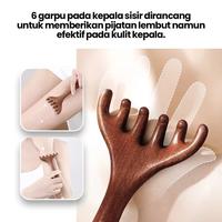 Gambar Alat pijat tanduk kepala sisir pijat limacakar sisir meridian kulit kepala penggarukkepala penggaruk kecil - 1PCS dari KALNO Indonesia Kab. Tangerang 3 Tokopedia
