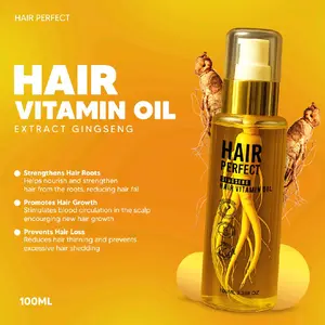 HAIR PERFECT HAIR VITAMIN EXTRACT GINSENG ASLI MENGGUNAKAN AKAR GINSENG ASLI KEMASAN 100ML