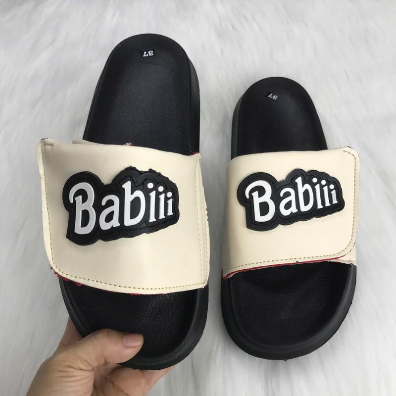  MÃ T ĐẾ C DÉP BARBIE Dép quai ngang nam nữ Kaizen legend dép chữ C dép chữ cái đế cao 4cm VIP màu sắc size 35-42 