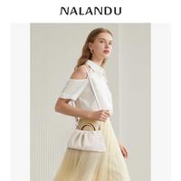 Gambar NALANDU Tas Selempang Wanita Elegan Unik Handbag Kayu PU Lembut Minimalis Sling Bag Kekinian OOTD - Putih dari NALANDU.INDONESIA Kab. Bandung Barat 3 Tokopedia