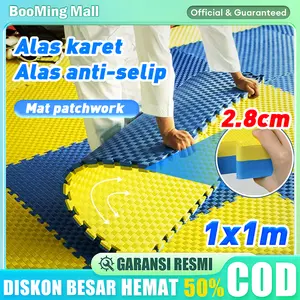 Karpet Taekwondo Matras Anti-Selip Matras Evamat 100x100x3cm Puzzle Karpet Alas Lantai Sehat Evamat Bermain Berstandar Karpet Taekwondo Matras Anti-Selip untuk Foam Matras Bela Diri Matras Bermain Anak Tebal 100x100x3cm Matras Puzzle Alas Lantai Dekorasi