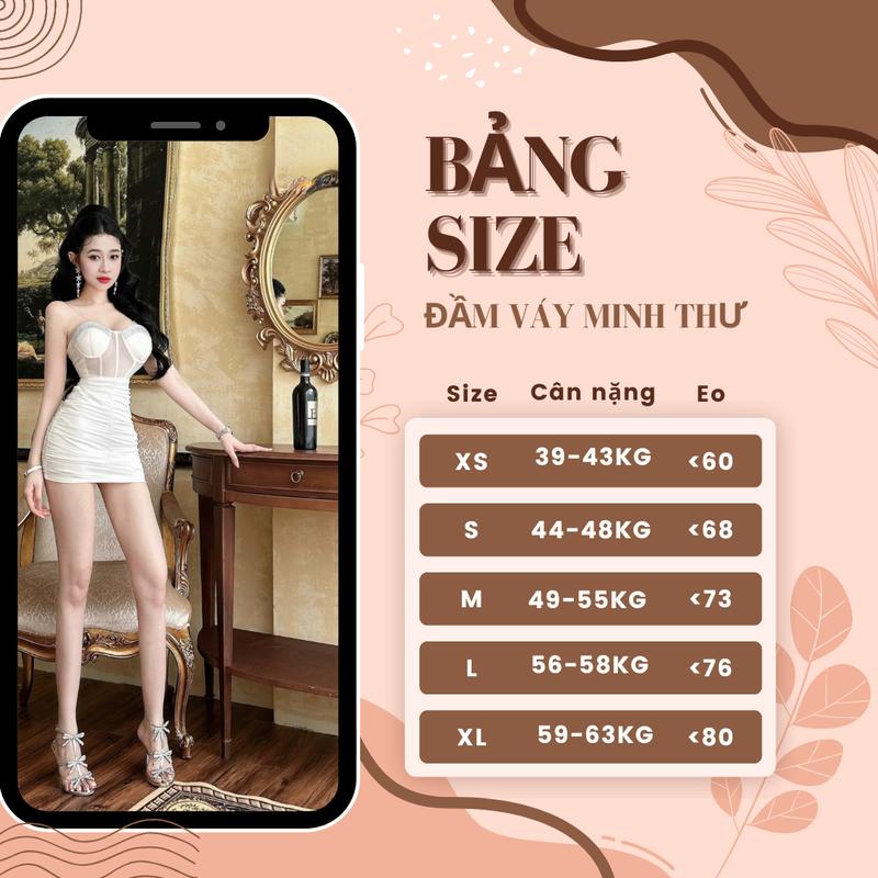 Đầm Body Dự Tiệc 2 Dây Lệch Vai Xẻ Tà Quyến Rũ - Chất Thun Cotton Mềm Mịn, Co Giãn Tốt - Đen Trắng Vàng 5