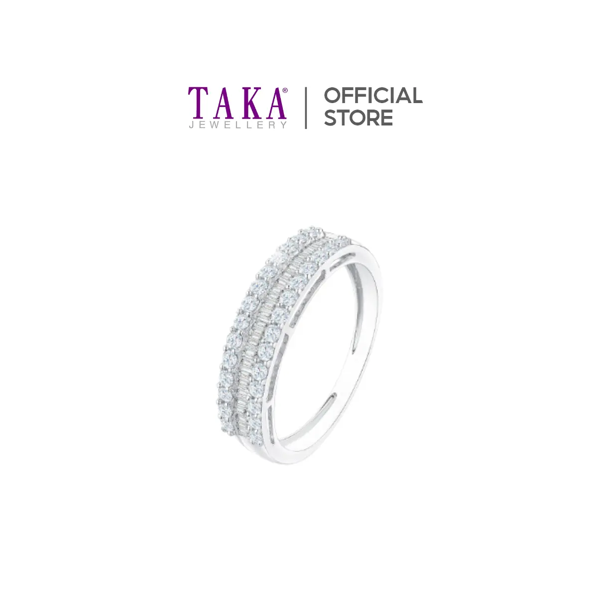 TAKA Jewellery Brillia Diamond Ring 18K Gold