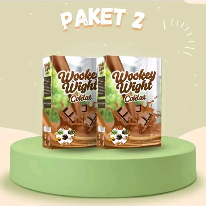 Susu Wookey Rasa Coklat Chocolate paket 2 Box