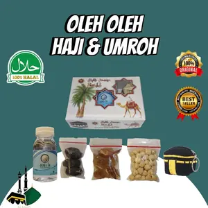 Paket Oleh Oleh Haji & Umroh 25 Pcs Dus Kotak