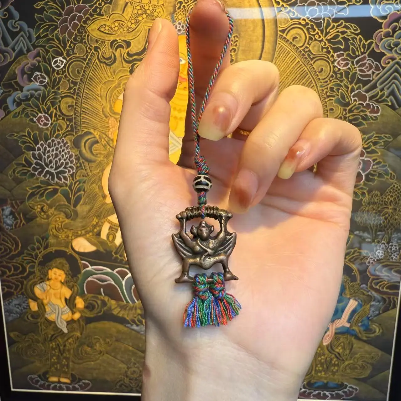 Red Agate Pendant DIY One
