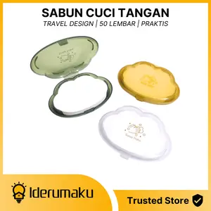 Sabun Kertas Cuci Tangan Awan Isi 50 Lembar Sabun Tangan Travel Sabun Soap Paper
