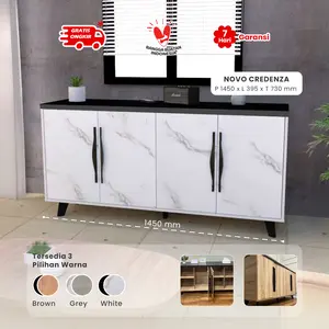 Novo Credenza Buffet Meja TV Meja Ruang Tamu Modern Minimalist Furniture DEKOIDEA.ID