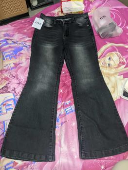 Product Review of ORE - Celana Jysso Cutbray Jeans Highwaist Wanita terbaru Size 27-34 Strecht  Kaki Nyaman from j**y 2