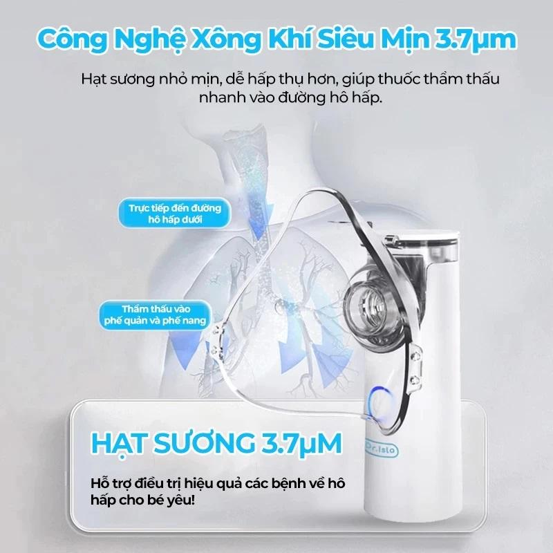 Máy Phun Sương Tạo Độ Ẩm Cho Bé Và Người Lớn, Máy Phun Sương Cầm Tay Nhỏ Gọn Có Chế Độ Tự Làm Sạch, Tặng Kèm Cáp Sạc type-C 2