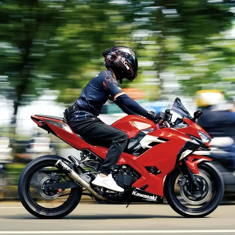 knalpot racing CBR250RR R25 NINJA 250FI NINJA 250 karbu Triton type GT-5 series free DB killer 4
