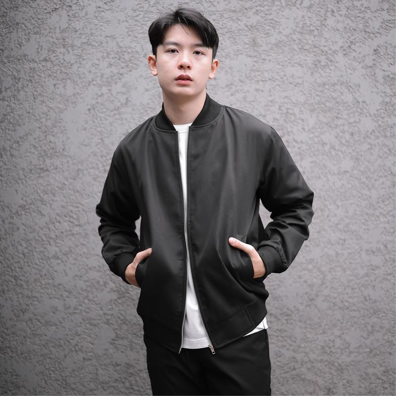 Jaket Bomber Casual Pria | Bomber Jacket Pria | | Jacket Bomber Canvas Pria Original Premium 2