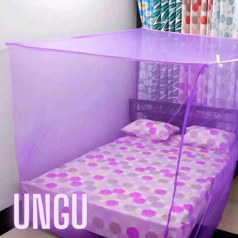 KELAMBU TIDUR ANTI NYAMUK PENCEGAH SERANGGA BAHAN KAIN TEBAL KING 5