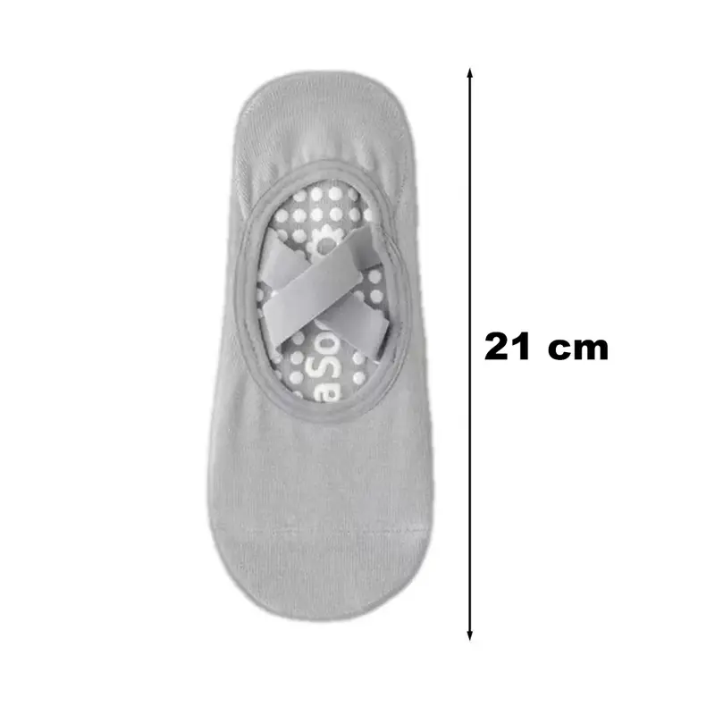 AOLITE Kaos Kaki Invisible Anti Slip Yoga Pilates Wanita 34-38 - AL-20 7