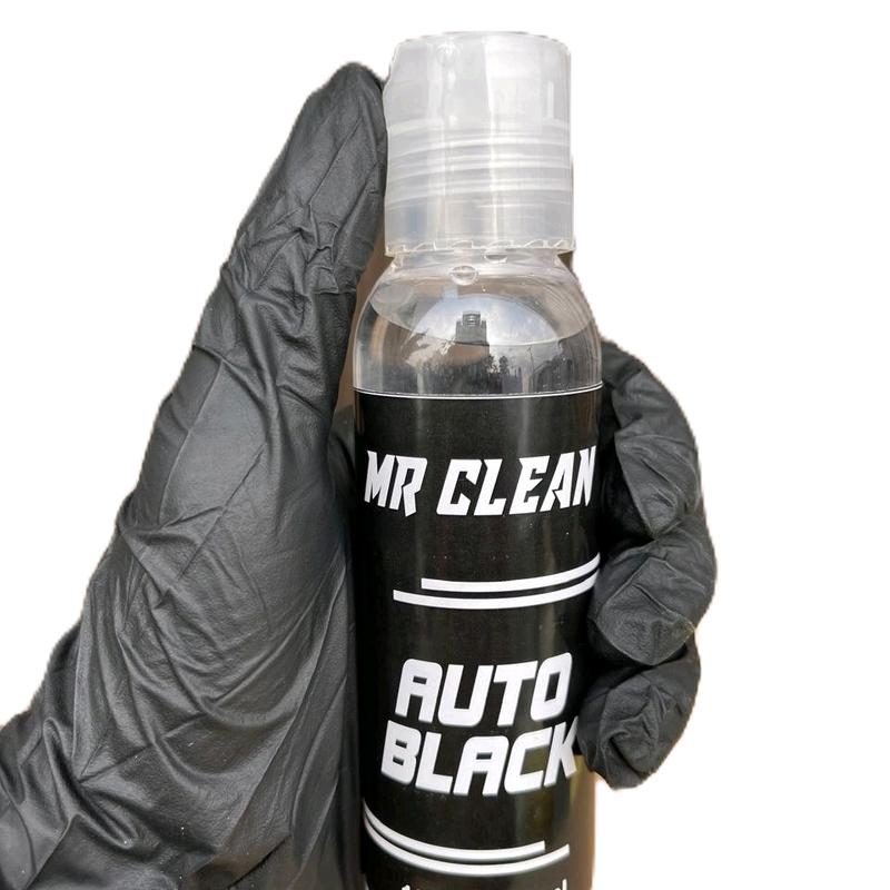 MR CLEAN - Auto Black Penghitam Body Kendaraan Kilat Seperti Baru 100ml - Cat Mobil - Paint, Car Kain dohero 0