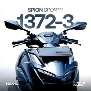Nemo Spion Click Nemo 1372-3 Kaca Cembung Universal Vario 160 150 125 PCX Aerox Xmax Nmax ADV Baut Alumunium Ringan Tahan Lama Visibilitas Lebih Baik - Foto, Motor, Motorcycle