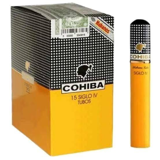 COHIBA SIGLO IV TUBOS / SIGLO 4 TUBOS (BOX OF 15)