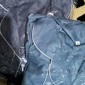 [SALUR PP] stelan piyama wanita salur lengan panjang saten