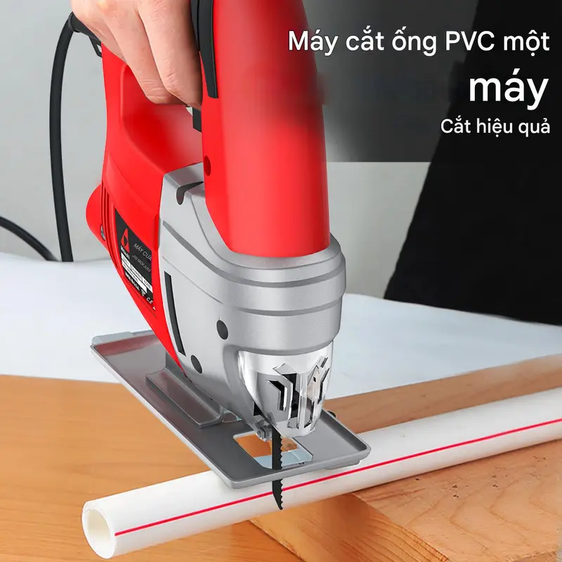 【REAIM】Máy Cưa Lọng Công Nghiệp 600W - Giải Pháp Cắt Gỗ, Nhôm, Nhựa Chuyên Nghiệp | Công Suất Mạnh Mẽ, Tốc Độ Điều Chỉnh 0-3000 Vòng/Phút, Hệ Thống Giảm Rung Độc Quyền, An Toàn Tuyệt Đối Cho Mọi Công Trình 1