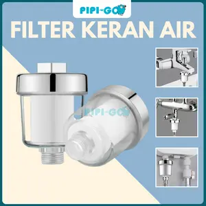PPG - Filter Keran Air Water Purifier Penyaring Kotoran Keran Air Bahan PP 1/2 Inch