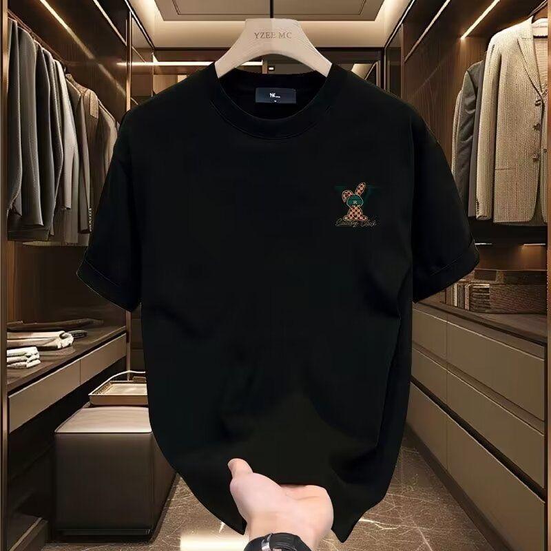 Mode berpakaian di jalan, t-shirt t-shirt pria dan wanita muda, kemeja wanita, baju pria, blus yang nyaman, dan kaos berlengan pendek untuk pria dan wanita 3