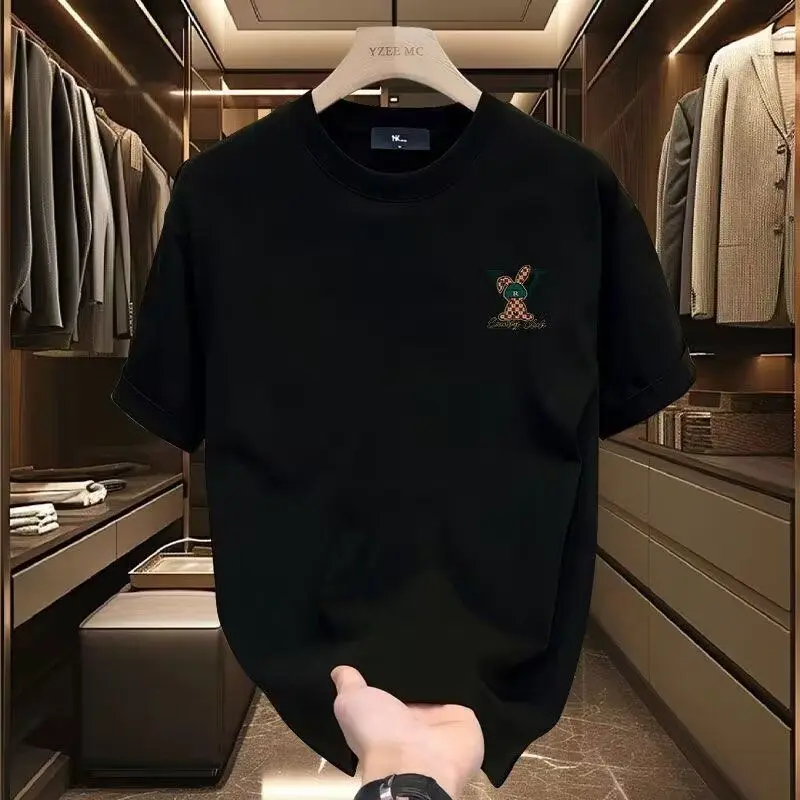 Mode berpakaian di jalan, t-shirt t-shirt pria dan wanita muda, kemeja wanita, baju pria, blus yang nyaman, dan kaos berlengan pendek untuk pria dan wanita 3