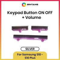Gambar BINTANG KEYPAD BUTTON / TOMBOL VOLUME SILVER For SAMSUNG S10 / S10 PLUS dari Bintang Official Store Kota Tangerang 1 Tokopedia