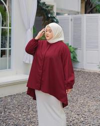Gambar Bibigsize - Biya Crop Top (Part I) | Atasan Blouse Big Size Jumbo dari Bibigsize Kota Administrasi Jakarta Timur 2 Tokopedia
