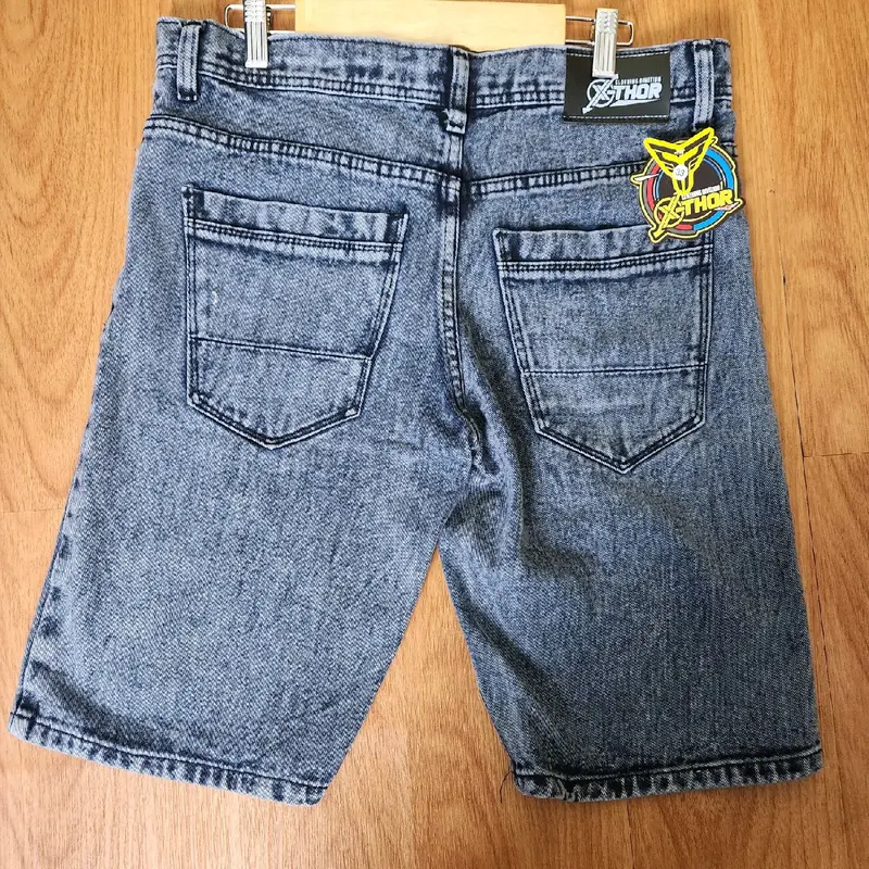 celana jeans cowok pendek ripped pants pria murah premium Melar Panjang Melar Panjang Fit Distro 1