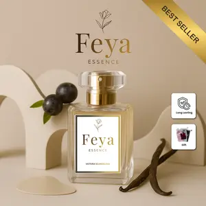 Feya Essence - Victoria Scandalous | Eua de Parfum 35ml | Parfum Unisex Mewah Murah | Wangi Sweet Fruity Floral Gourmand Tahan 8-12 Jam  | free Pouch Parfum | Best Seller