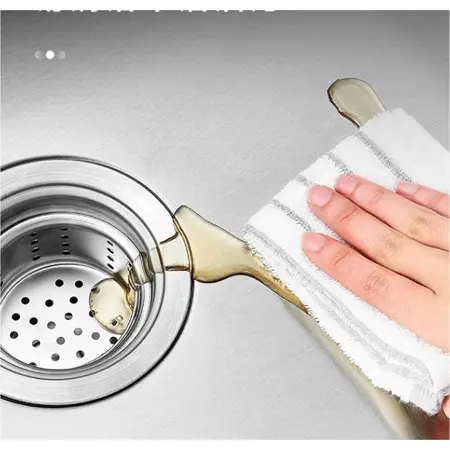 Bak Cuci Piring Stainless Steel Hitam Modern - Ketebalan 2.7mm, Material SUS304, Anti Karat, Tahan Lama, Cocok untuk Dapur Minimalis wastafel 6