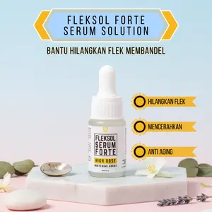 Serum Fleksol Pencerah Wajah Untuk Kulit Badak dan Flek Yang Susah Hilang BPOM kulit glowing