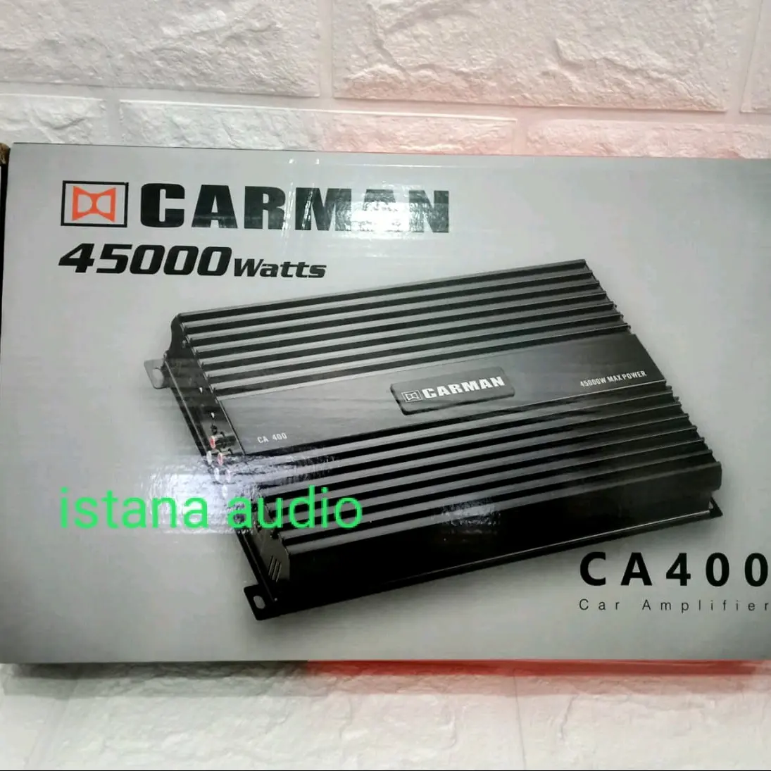 Power amplifier CARMAN CA-400 Mosfet 4 channel 45000watt tenaga badak