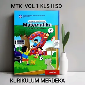 MTK SD Kelas 2 ( 2 MTK Vol 1 ) KURIKULUM MERDEKA SISWA Soft Cover