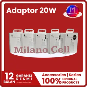 Adaptor Charger iPhone 20W Garansi Resmi