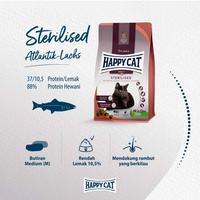 Gambar Happy Cat Makanan Kucing Dewasa Sterilised Atlantic Salmon 300gr dari Happy Dog Happy Cat Indonesia Kota Administrasi Jakarta Utara 2 Tokopedia