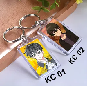 Keychain Shinbi House - Ganci Anime - Gantungan Kunci - Kanglim,koo hari,rion,gaeun shinbi house