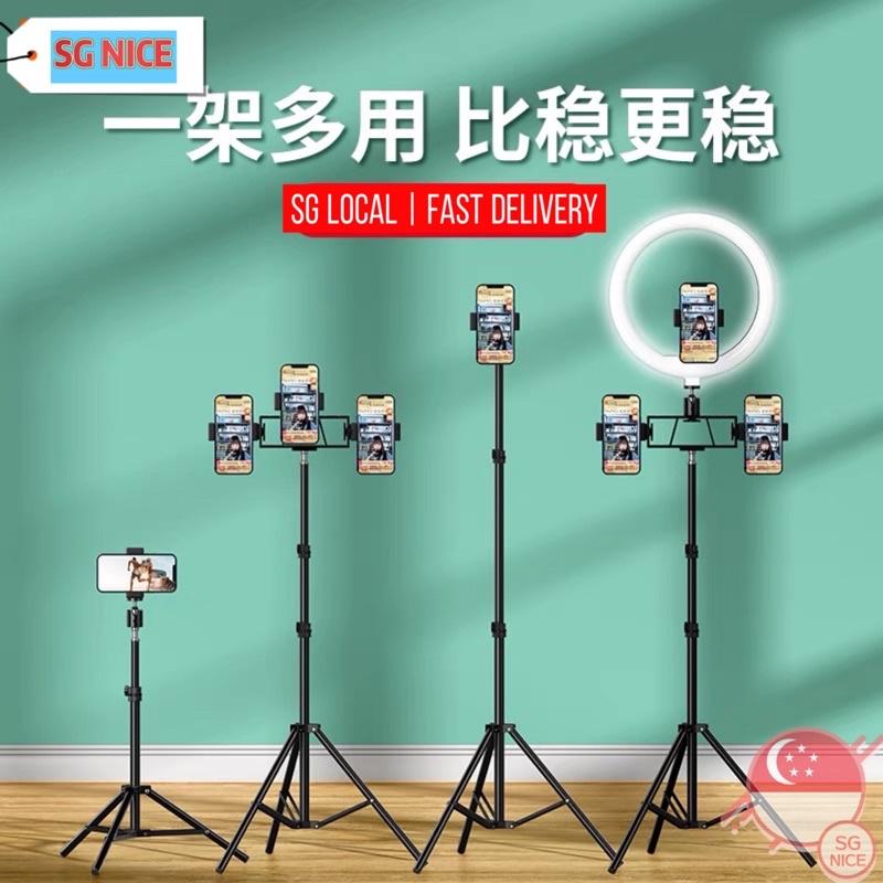 2 Meter Foldable Tripod Stand With Ring Light/camera /holder - TikTok ...