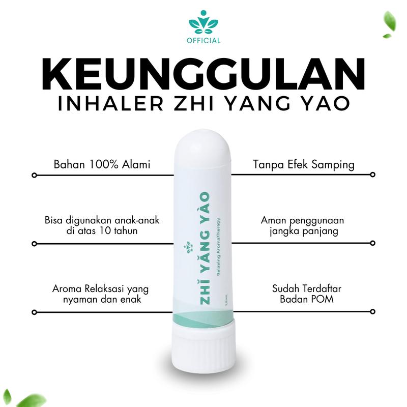 Zhi Yang Yao - Inhaler Depresi Stress Herbal Alami Aromaterapi 2
