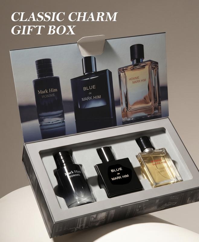 [Premium Quality] Set Hộp Quà Nước Hoa Nam 3x30ml Cao Cấp Thơm Lâu Lưu Hương Lâu Mùi Gỗ Thanh Mát Tự Nhiên Không Hắc Combo 3 Chai Nước Hoa Nam Lịch Lãm Mạnh Mẽ Làm Quà Tặng Bạn Trai Chồng Sinh Nhật Kỷ Niệm Mẫu Mới Giao Nhanh Toàn Quốc Hàng Sẵn Kho VN