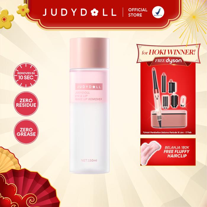 Gambar [NEW LAUNCH] JUDYDOLL EYE & LIP MAKE UP REMOVER 150ml - Formula Lembut Ringan untuk Hapus Makeup Wajah, Mata, Bibir Waterproof dari Judydoll Indonesia Kota Administrasi Jakarta Utara Tokopedia