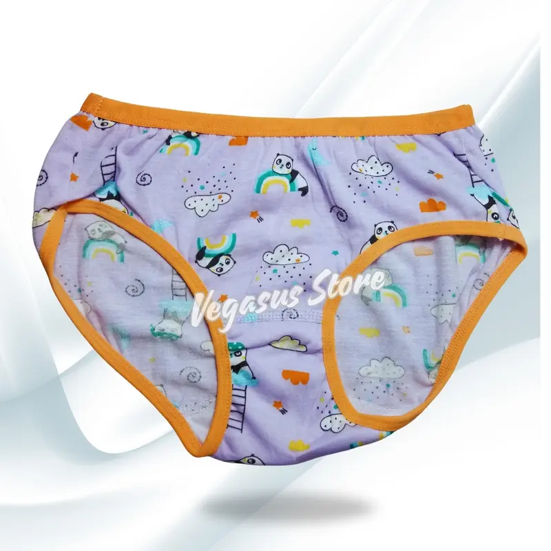 6Pcs CD Golden Nick 069B Celana Dalam Anak PEREMPUAN-ANAK Wanita MOTIF Karakter Kartun-Pakaian Dalam Anak Wanita Fashion cuci dengan air dingin xxl 4