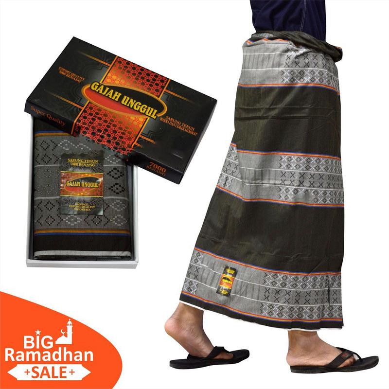 grosir 10 pcs sarung gajah unggul  sarung tenun dobby murah 3