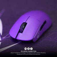 Gambar SADES RYUNIX Mouse Gaming ZERO Lightweight PAW3212 Tri-Mode 8000 DPI Tri-Mode Connection - Black dari Sades Ryunix Official Kota Administrasi Jakarta Pusat 2 Tokopedia
