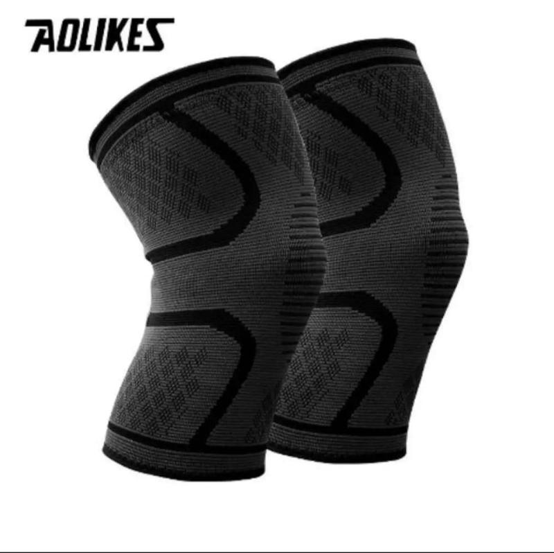 (Harga SEPASANG) Pelindung Lutut Perlengkapan Olahraga Alat Kesehatan Knee Compression 0