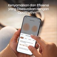 Gambar Anker eufy S1 Pro Pompa ASI Pintar Elektrik Handsfree dengan Terapi Hangat HeatFlow dan tas charger/ Handsfree Breast Pump Heating Function with charging case/Wireless Smart Breast Pump - T8D04 dari Anker Indonesia Kota Administrasi Jakarta Utara 4 Tokopedia
