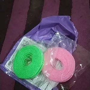 Tali Gantungan Jemuran Baju Portable Hook Ukuran 3Meter